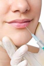 Frau unter der plastischen Chirurgie Lizenzfreie Bilder - 15081656