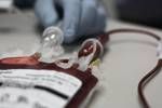 eine Tüte Transfusion Blut Lizenzfreie Bilder - 14189286